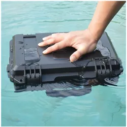 Hard Case Electronic ToolBox Waterproof Safety Box Photographic Instrument Tool Box Pre-Cut Foam Impact Resistant 295x205x91mm