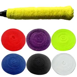 Badminton rakieta tenisowa uchwyt Grip absorbuj pot antypoślizgowy owijanie ręcznik zespół wędkarstwo Skidproof opaska przeciw poceniu się grip