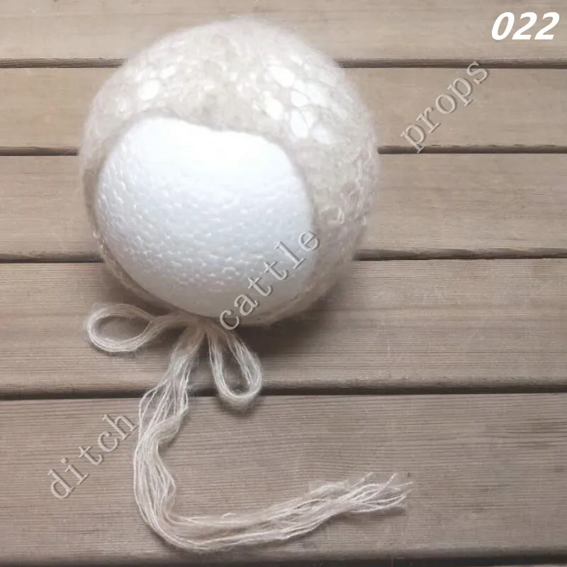 Handcraft Baby Hand Knit Mohair  Hat  Newborn Photography Props  Clothing Cap