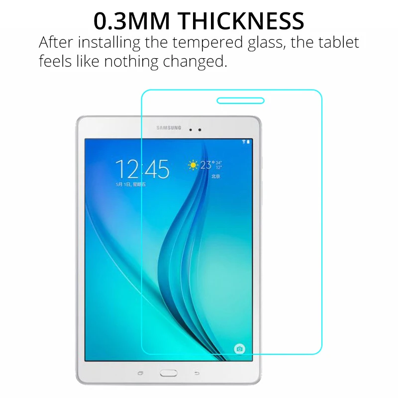 9H Hardness Tempered Glass Screen Protector for Samsung Galaxy Tab A 8.0 SM-T350 SM-T355 SM-P355 Tablet Protective Glass Film