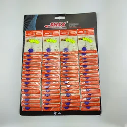 60 packs/40 packs Yellow Seven-star Float 000# - 5# Oval Float 6pcs/pack Carp Fishing Accessories Fishing Float B505