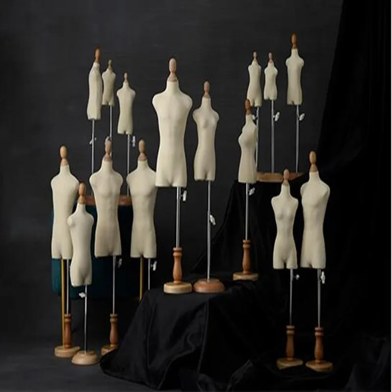 

Adjustable Cloth Mannequin for Male, Half Models Props, Children Suit, Adjustable Wood Disc Chassis, DIY, D339, 4Style