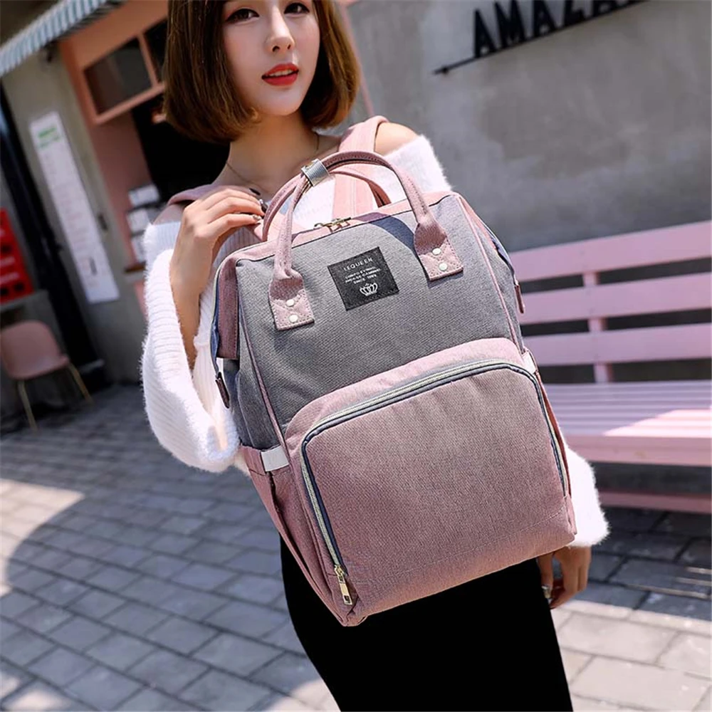 Mummy Maternity Nappy Bag Stroller bolsa Large Capacity Baby Travel Backpack Mommy Nursing Bag Baby Care Changing Diaper Bag