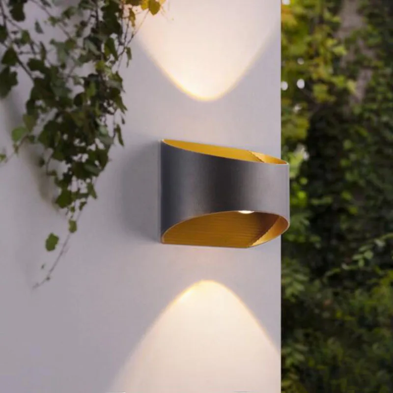 Outdoor Waterproof Wall Lamp Modern LED Wall Light Indoor Wall Sconce Decorative lighting Bedside Corridor Porch Garden Light