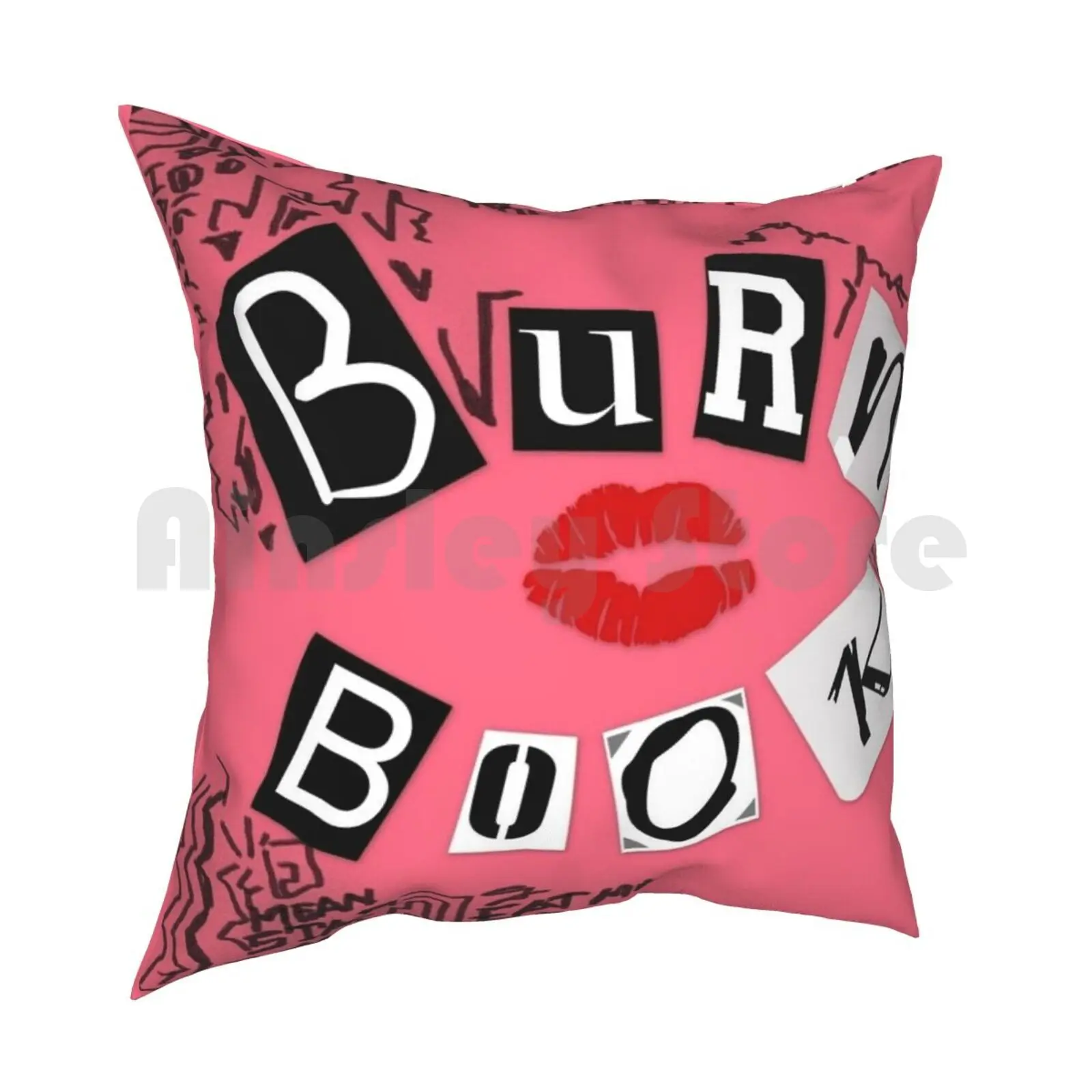 Burn Book Pillow Case Printed Home Soft DIY Pillow cover Its October 3Rd Lolita Despite Me Mean Girl Mean Girls Hit