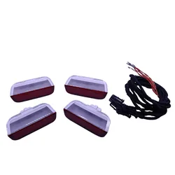 Luz de advertencia de puerta para Golf MK5 MK6 Jetta MK5 MK6 CC Tiguan Passat B6 con Cable 3ED 947 411 3ED 947411