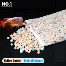 Fish Tank Bio Filter Meterial Water Purifier Bio Ball Aquarium Decorations 100g 250g 500g