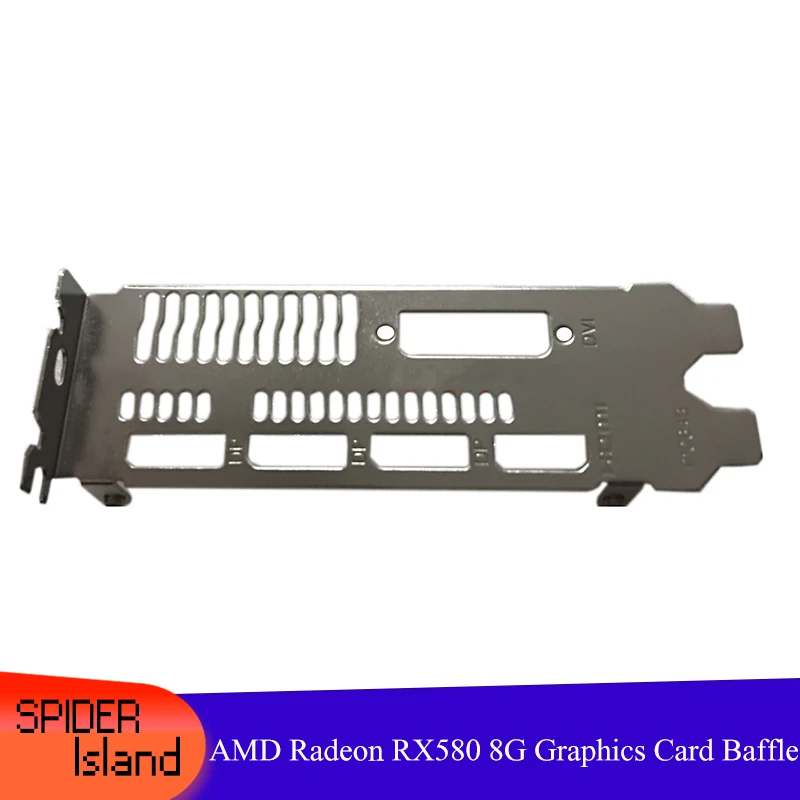 Nieuwe Rx 580 Video Verzorgd Beugel RX580 Videokaart Bezel Amd Radeon RX580 8G Grafische Beugel Baffle