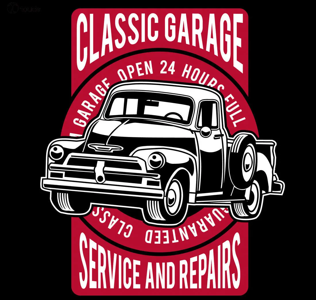 2019 Newest Fashion Pick Up Truck T-Shirt - Muscle Car Classic American Car Hot Rod  O-Neck Hipster Tshirts