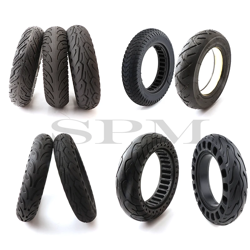 High quality 10x2.50 10x2.125 10x2.0 solid tire  for for 10 Inch Electric Scooter Non-Inflation Explosion-Proof Tire parts