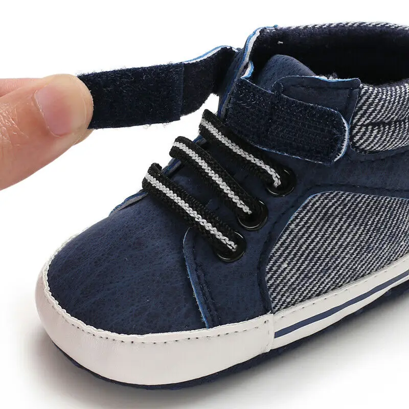 Odzież dla niemowląt lato noworodek Baby Boy dziewczyna obuwie maluch Patchwork jednolite na rzep buty dziecięce sportowe buciki