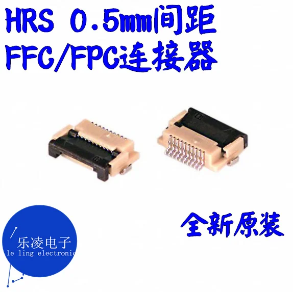 Frete grátis 10p 0.5mm ffc/fpc FH12-10S-0.5SH 10pin 10pcs