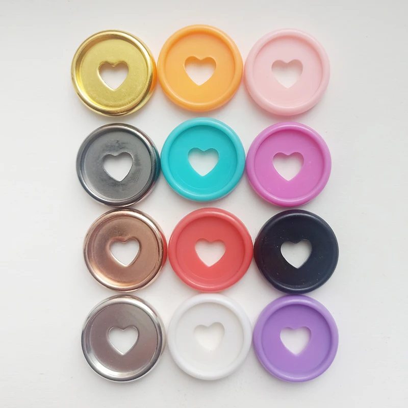 High Quality Colorful Disc Binding Ring Loose Leaf T Mushroom Hole Arc Binding Book Rings for DIY Notebook Binder Office Supply