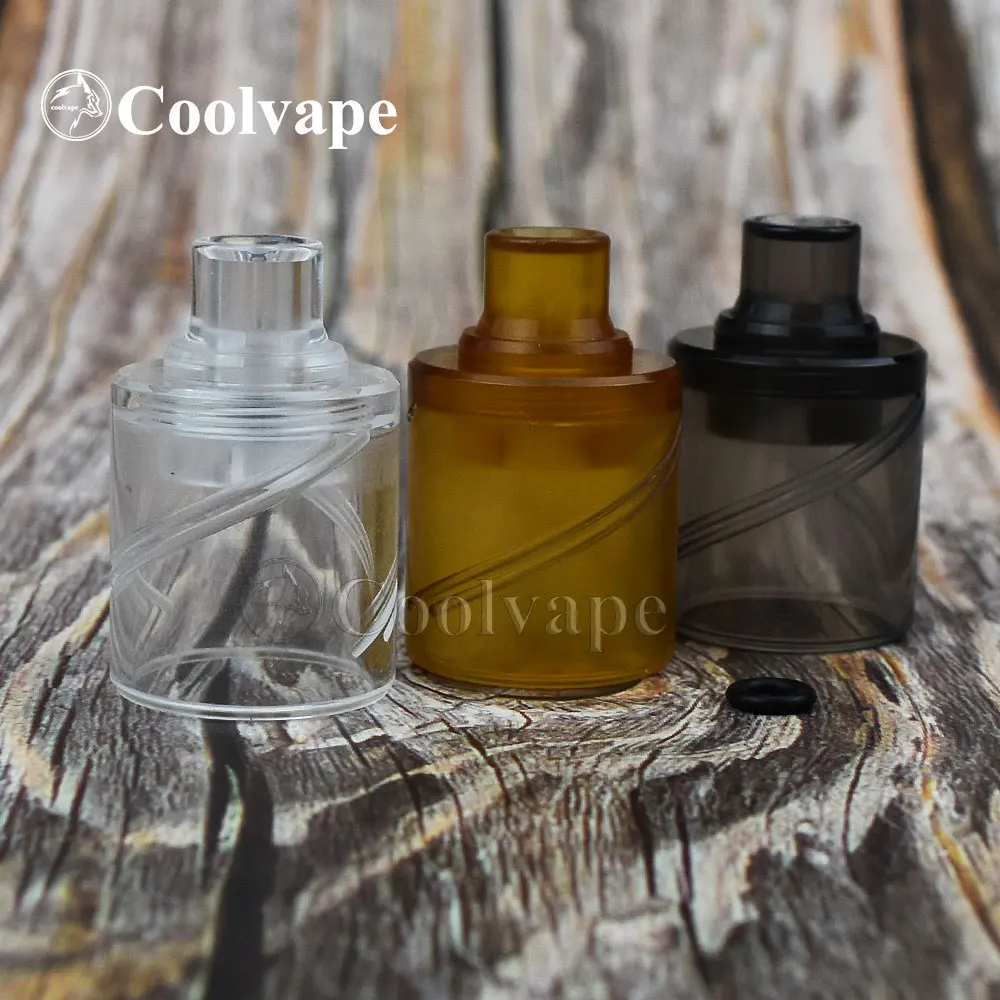 Nóng Coolvape Bellcap Cho Yftk Kayfun Thủ RTA Lấp Đầy Bellcap Với Drip Tip Vape 22Mm Dung Tích 2.5Ml E-Ecigarette Phụ Kiện
