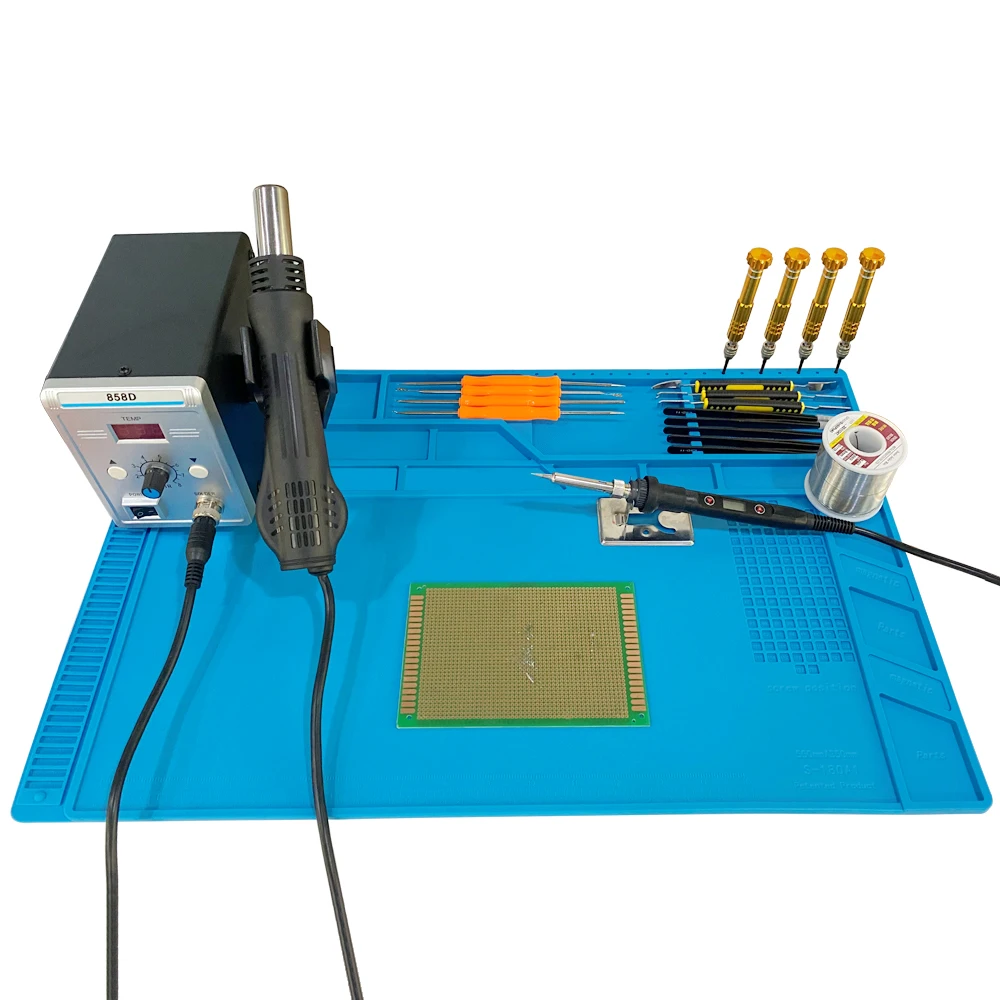 S-160 Heat Insulation Working Mat Heat-resistant BGA Soldering Station Repair Insulation Pad Insulator Pad Maintenance Platform