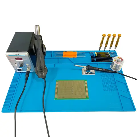Heat insulation working mat for soldering lefavor