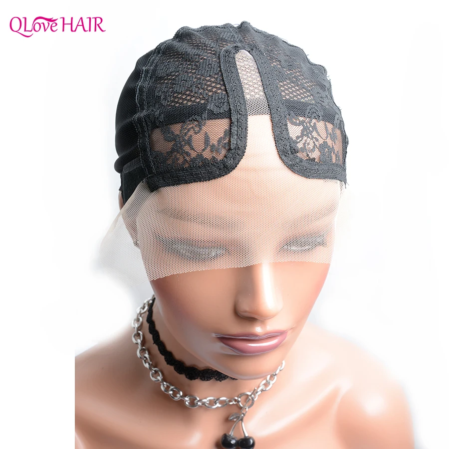 

13X1X4 T-Part Lace Front Part Wig Caps Strap Swiss Lace Closure Cap Hairnets Weaving Lace Frontal Wig Caps For Wig Making