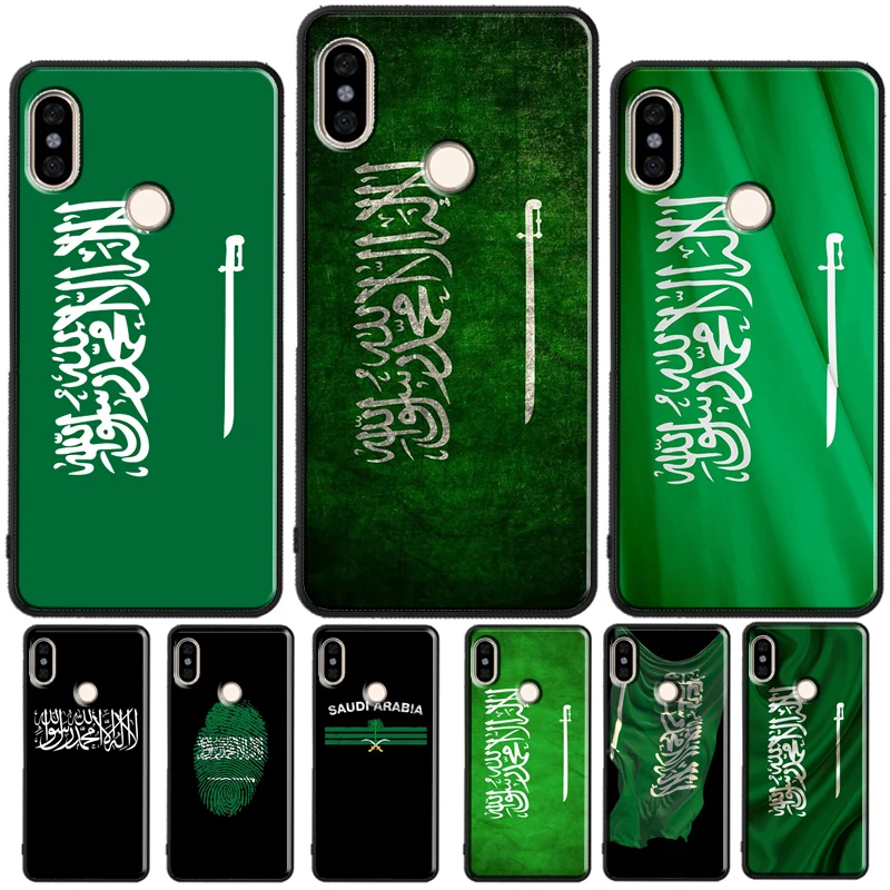 Saudi Arabia Flag For Redmi Note 11 Pro Phone Case For Redmi Note 10 Pro 7 8 9 Pro 10S 9S Redmi 10 9A 9T 9C