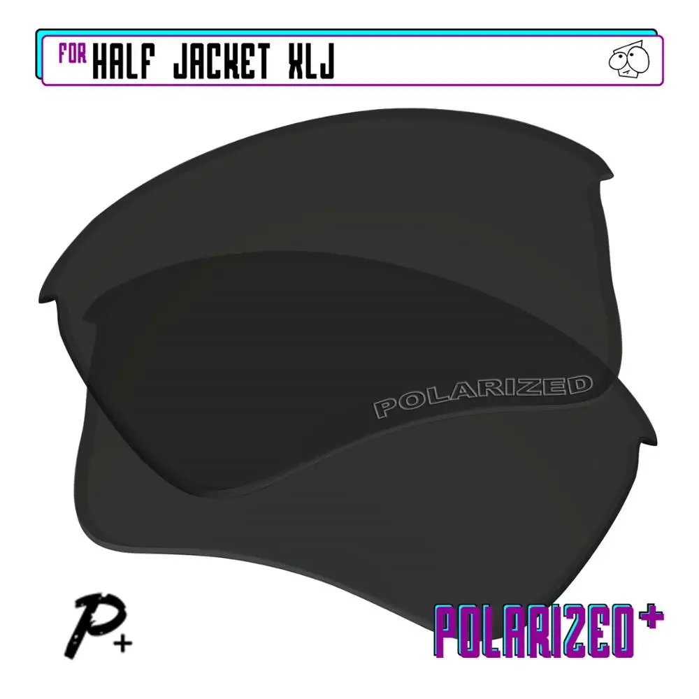 

Замена поляризованных сменных линз EZReplace для солнцезащитных очков Oakley Half Jacket XLJ-Black P Plus