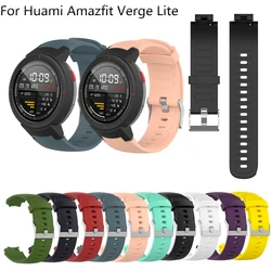 Silicone Strap Watchband for Huami Amazfit Verge Lite Replacement Band