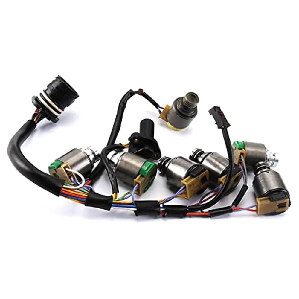 5HP19 Transmission Solenoids Set with Internal Harness 0501314432 0501316463 0501210019 For BMW Audi A6 A8 S4 S6/RS6 Prosche