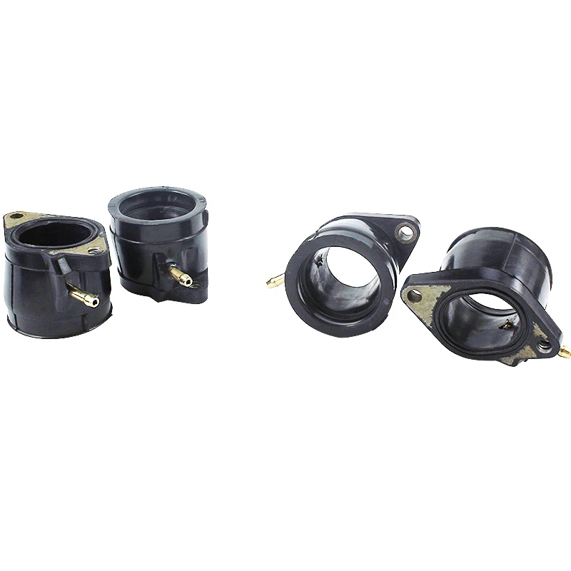 4 pcs Carburetor Rubber Intake Manifold Pipe Interface Adapter for Yamaha YZF 600R YZF600R YZF 600 R Thundercat 1995-2007