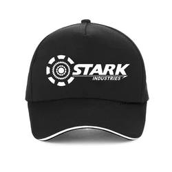 Iron Man mężczyźni kapelusz Tony Stark Industries superbohater czapka z daszkiem bawełna Casual men czapka taty 2020 lato czapka typu snapback kości