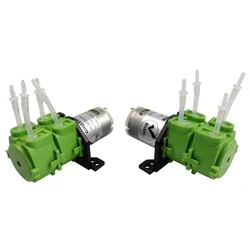 蠕動ポンプ,2チャンネル,12v/24v,サイレント,小型ウォーターポンプ,自吸式ホース