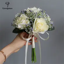 Bride Rose Bouquet Wedding Decor #3