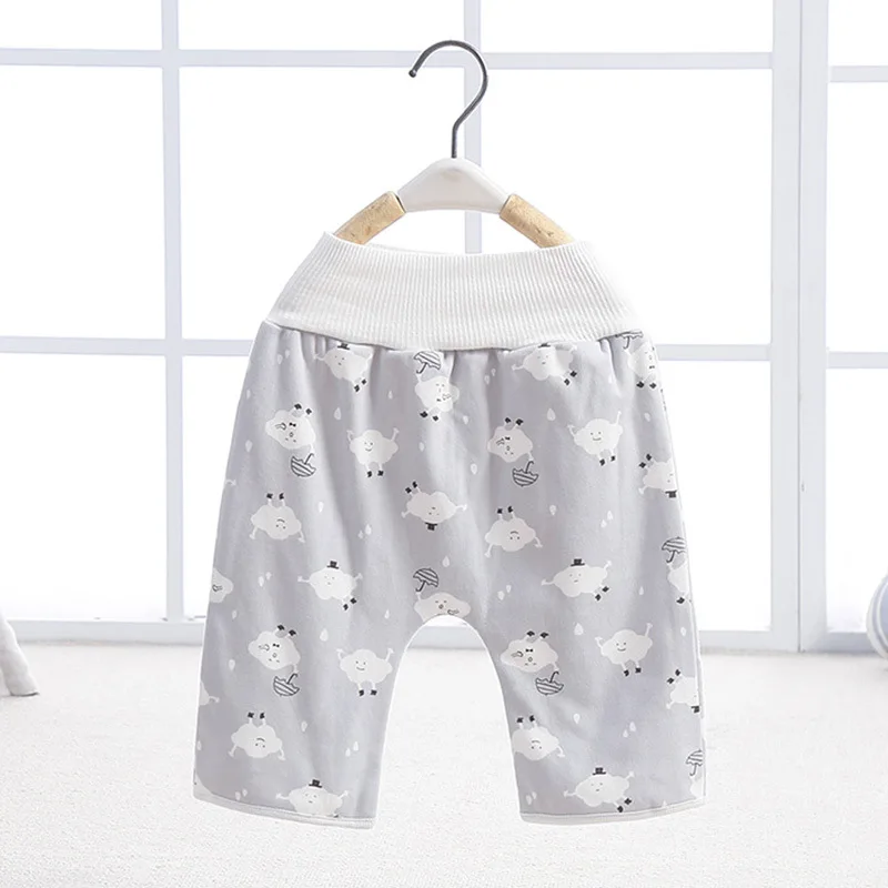 Baby Training Pants Leakproof Infant Diaper Long Trousers Cotton Washable Underwear Cloth Waterproof Nappy pañales ecológicos