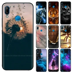 For Huawei Nova 3 Case Cute Cartoon Silicone TPU Soft Cover on For Huawei NOVA 3i 3e NOVA3i Phone Case Shockproof Bumper Fundas
