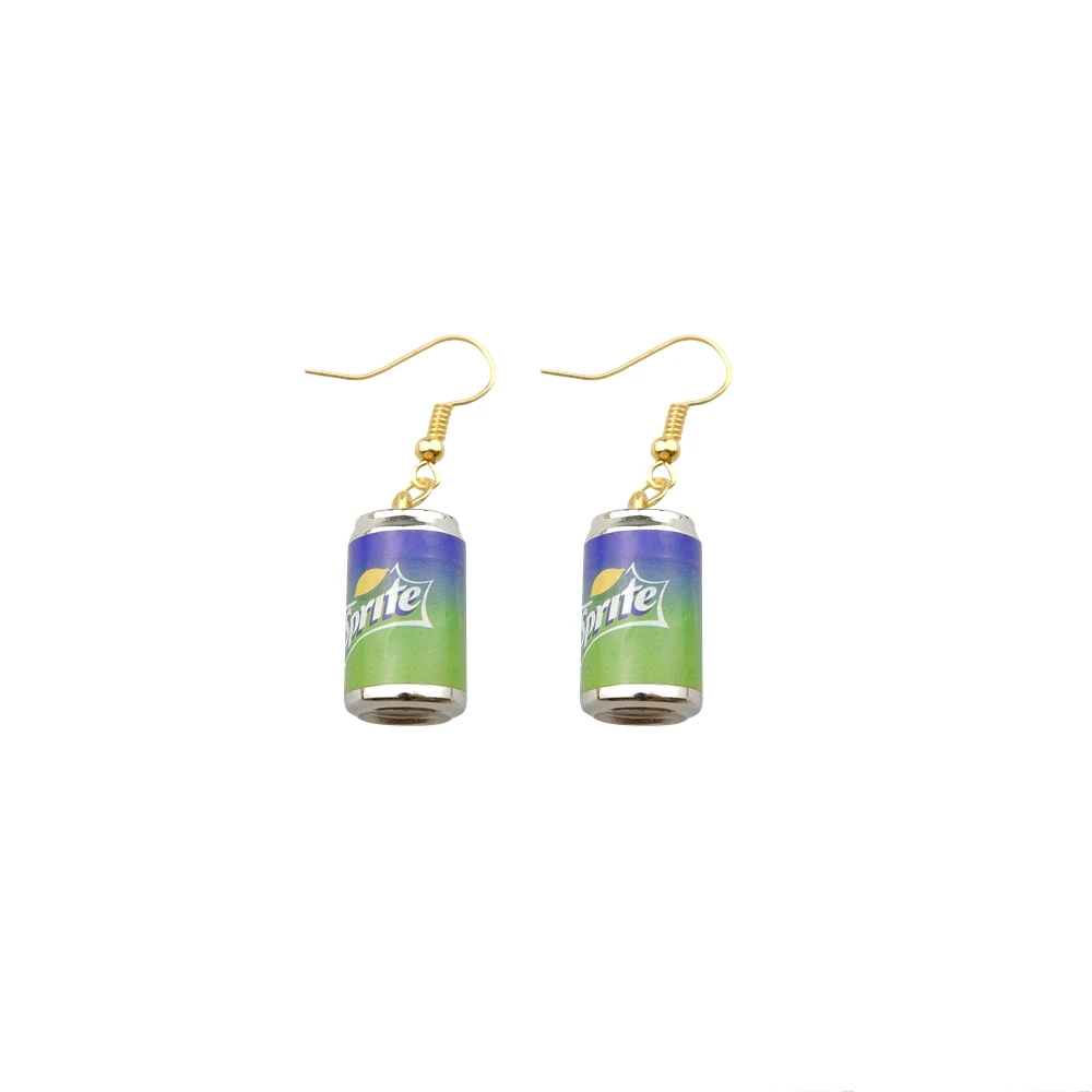 Cola Earring For Women Resin Cute Drink Drop Earrings Children Handmade Jewelry DIY Gifts