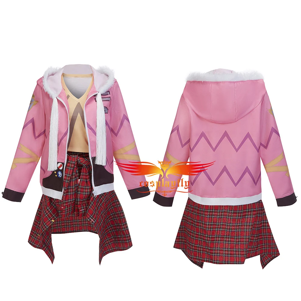 Anime Umamusume: Pretty Derby Narita Taishin Cosplay Costumes Adult Women JK Uniform Jacket Blouse Vest Pink Hoodies Halloween