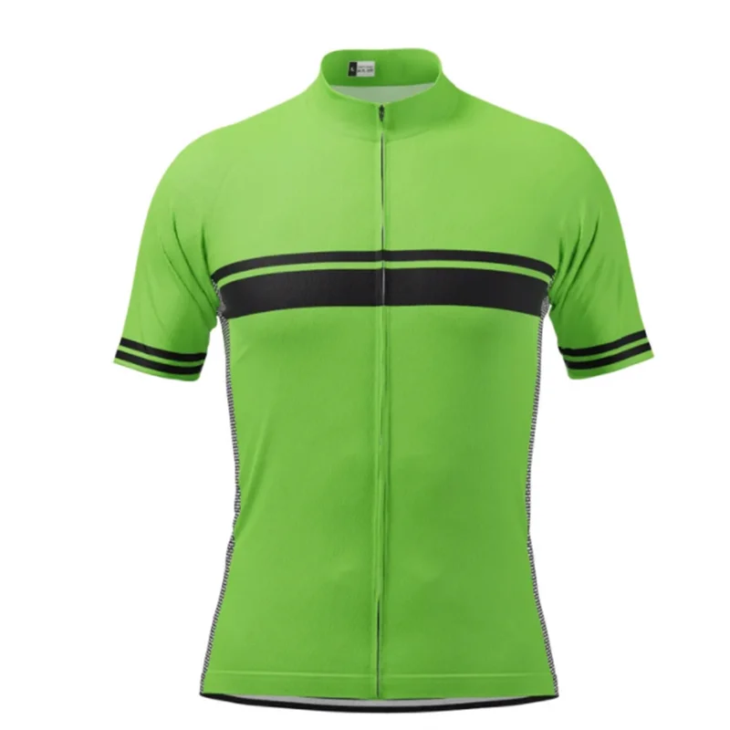 Summer Men's Cycling Jerseys Short Sleeve Shirts Bicycle Jeresy Cycling Clothing Wear Silicone Non-slip Ropa Maillot Ciclismo