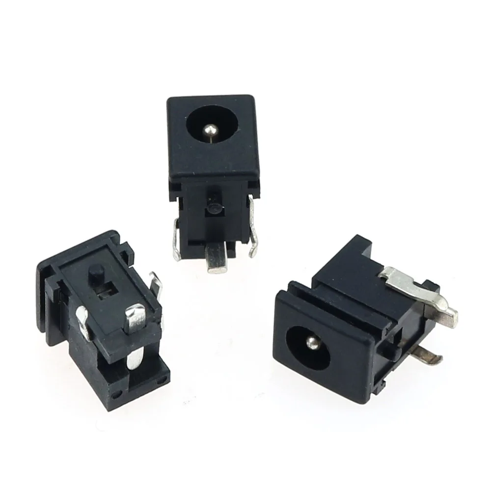 10pcs/lot 4.8*1.7 mm DC Jack Socket Plug Power Port DC Power Adapter PCB Board Connector Dock For Arduino Electronic Equipment