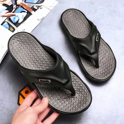 Breathable Beach Men Slippers Big Size 40-45 Man'S Flip Flops Summer Leisure Mens Shoes Lightweight Soft Sandals Zapatillas