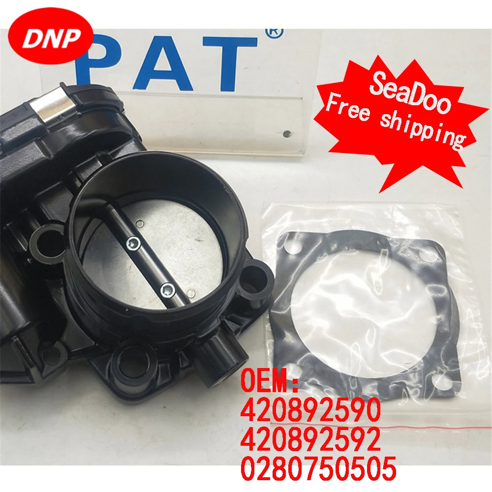 PAT 0280750505 Throttle Body For SeaDoo RXP RXT GTX GTS GTR GTI 420892592 420892590