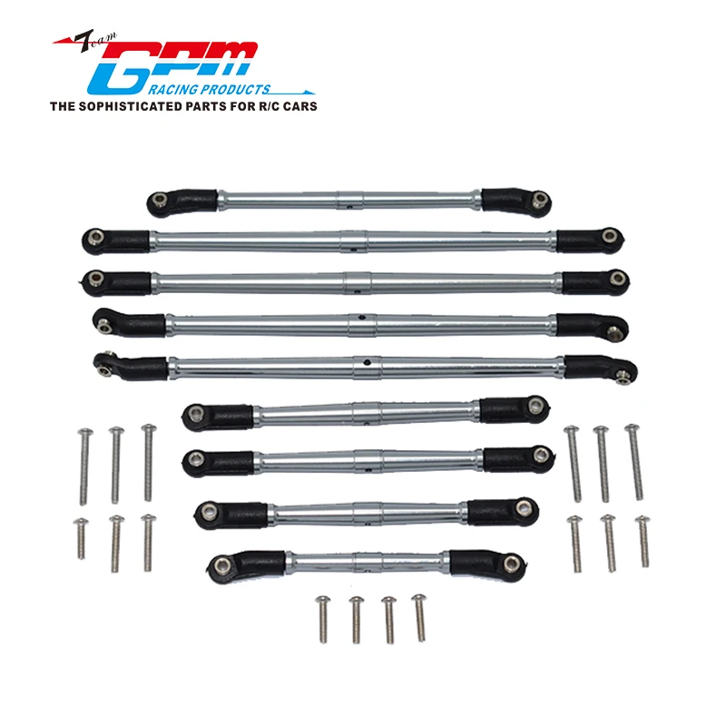 Axiale Scx10 Iii Gladiator Axi03006 Klimmen Auto Aluminium Legering Verstelbare Hele Auto Trekstang Rc Auto-Onderdelen