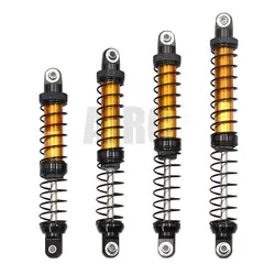 2pcs Metal Shock Absorber Oil Adjustable Damper 70/80/90/100/110mm For 1/10 Rc Rock Crawler Axial Scx10 Axi03007 Traxxas Trx4