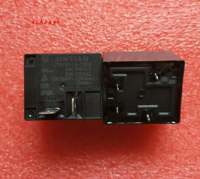 Jt2160-1a-12de relay coil 12VDC are a Group 4 PIN 30A240VAC