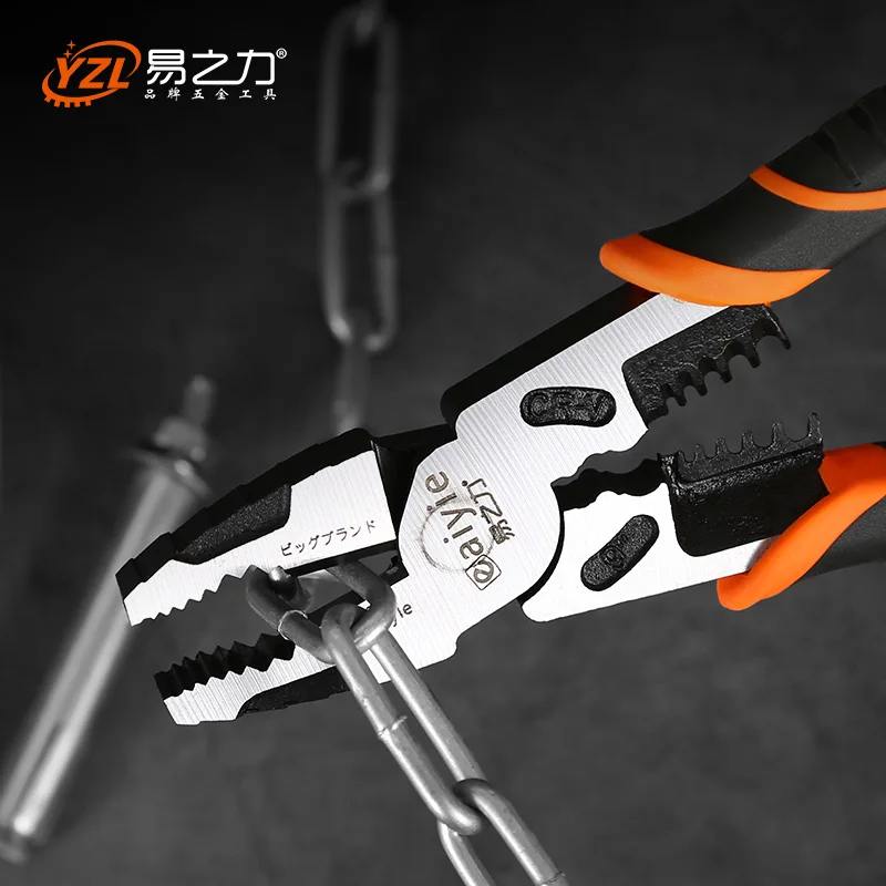 Profissional Wire Alicate Set, Stripper, Crimping Tool, Needle Nose Nipper, Wire Stripping, Crimping, Multifunction Ferramentas Manuais