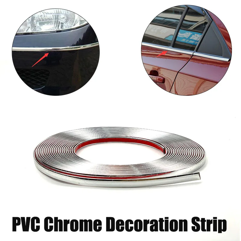 Car styling Decoration Sticker Chrome Strip For Buick Regal Lacrosse GL8 ENCORE Enclave Envision Park Avenue Royaum VERANO