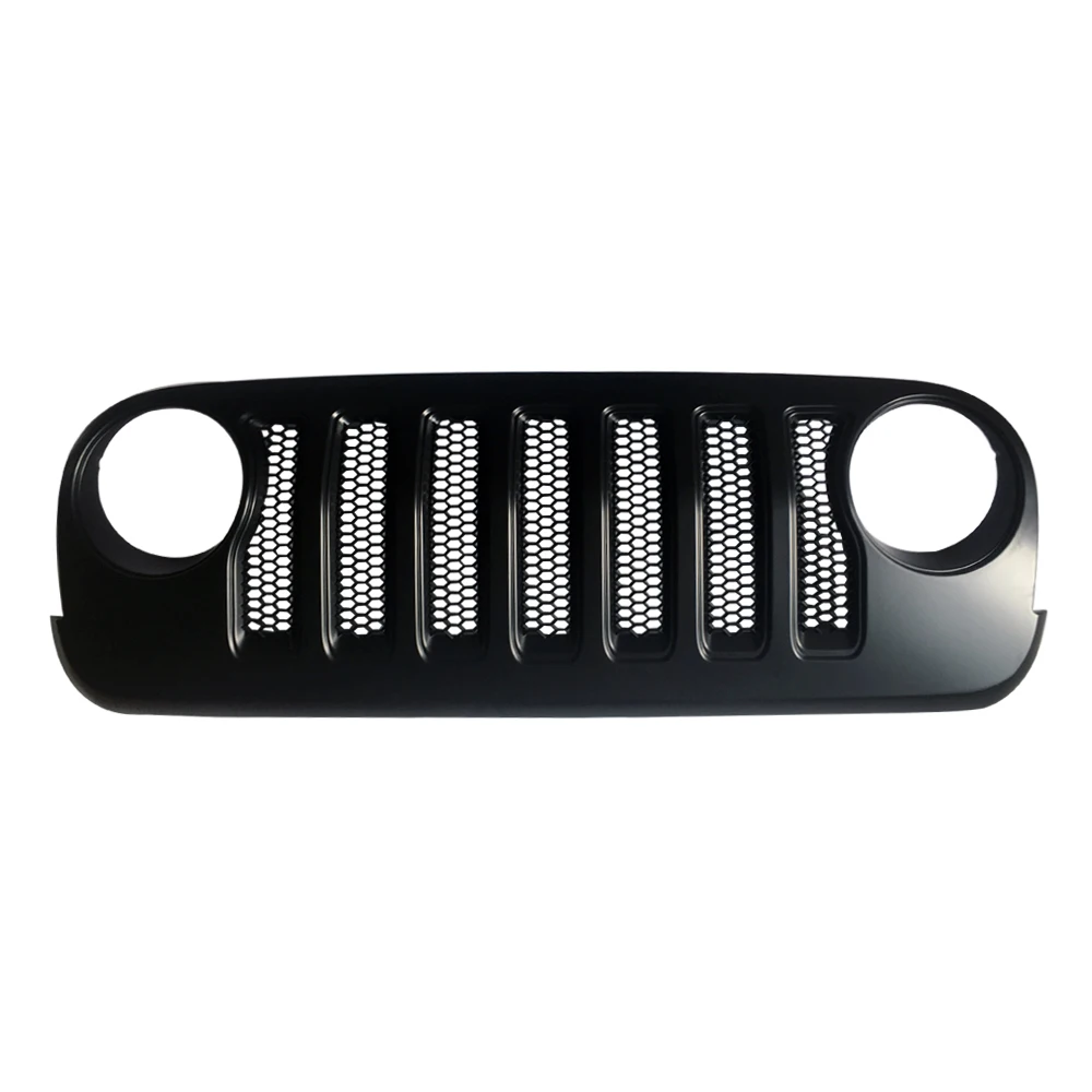 

To Russa J373 Jeep Wrangler Grille Change from JL for JK grill 2007-2017 2007-2017 Free freight in Russia LANTSUN