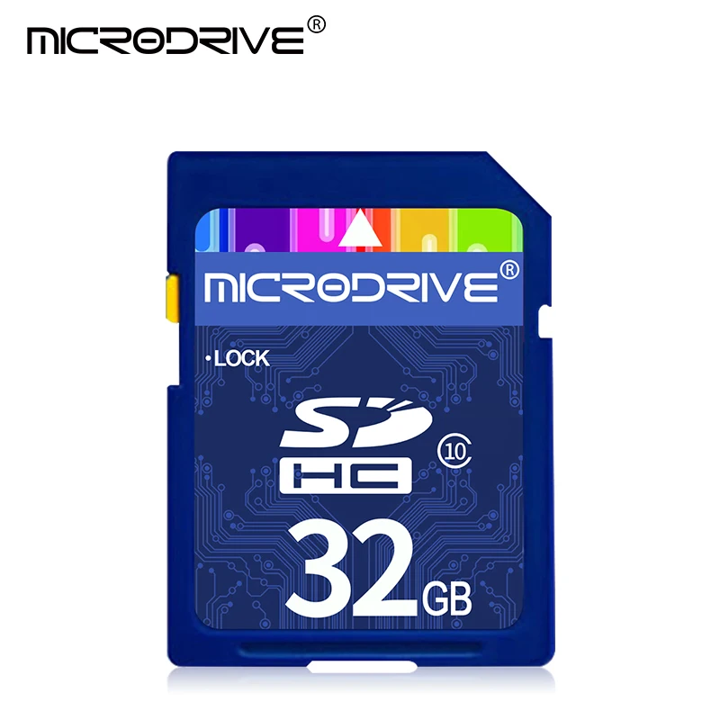 Professional 16GB 32GB U1 SDHC 64GB 128GB U3 SD Card Class10 V10 Memory Card For SLR Digital 1080p 3D 4K Video Camera