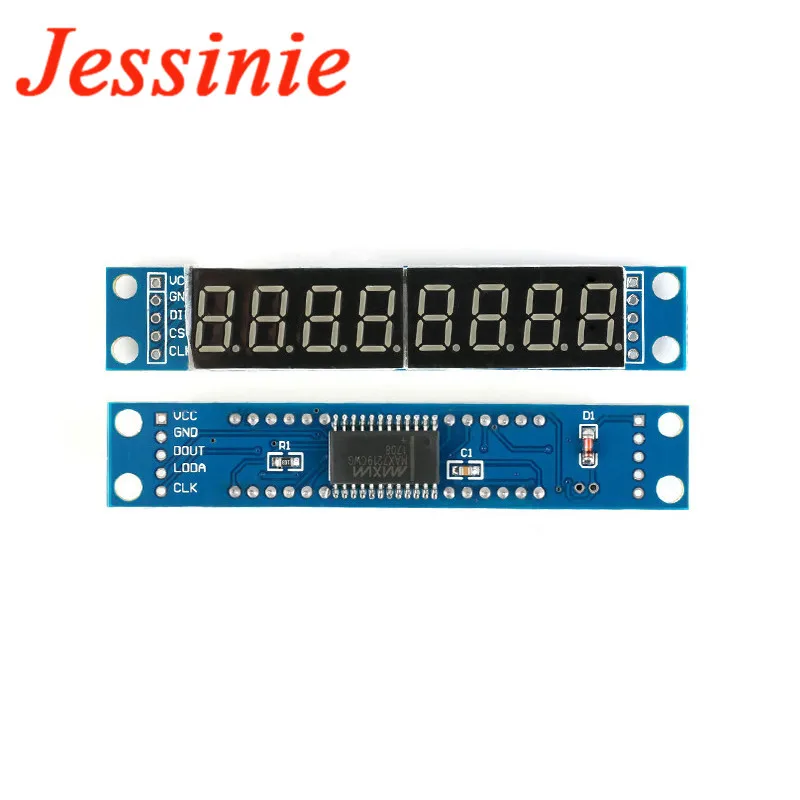 MAX7219 TM1638 4 8 Bit Digit Digital Tube LED Display Control Module For Arduino 3.3V 5V Dot Matrix Microcontroller Driver Board