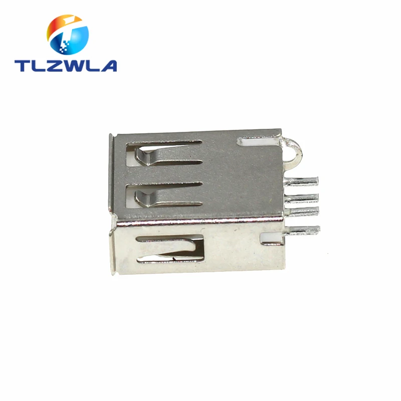 10PCS A Female Welding Line 15.0MM Welding Line Type A Female USB Driver Block Injection Body USB Interface