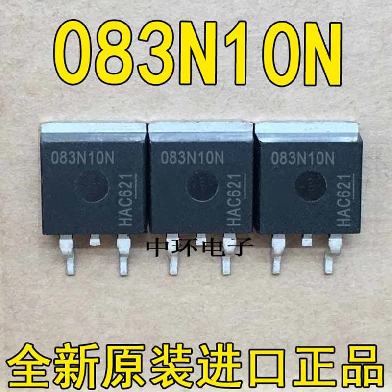 10 pcs IPB083N10N3G 083N10N TO-263-3 MOS N-Ch 100V 80A ＆IPB090N06N3G 090N06N TO-263 60V 50A