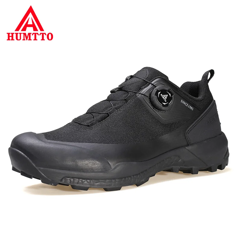 HUMTTO-zapatillas de deporte impermeables para hombre, calzado táctico de seguridad para senderismo, montaña, Camping, escalada, novedad de 2021