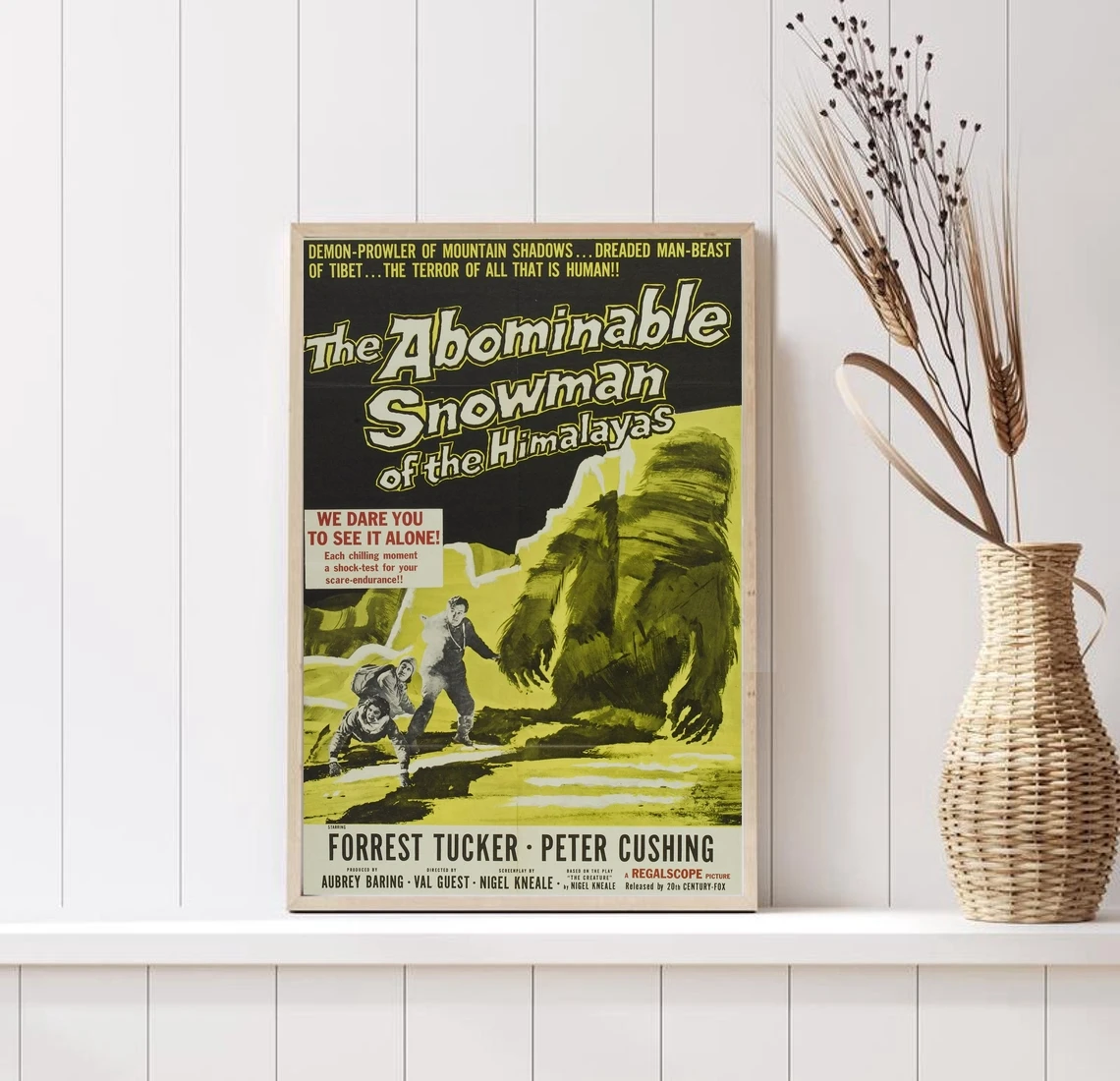 The Abominable Snowman Movie Poster Home Decoration Wall Painting (No Frame)