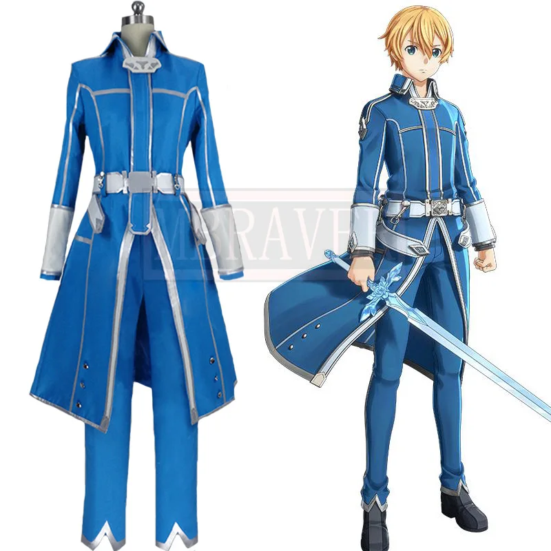 

Sword Art Online Alicization Lycoris Eugeo Cosplay Costume Christmas Halloween Party Custom Made Any Size